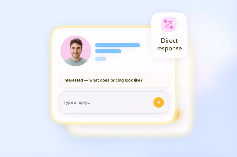 STACKED managing direct responses from LinkedIn prospects