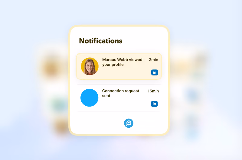 STACKED automating LinkedIn profile engagement and connection requests