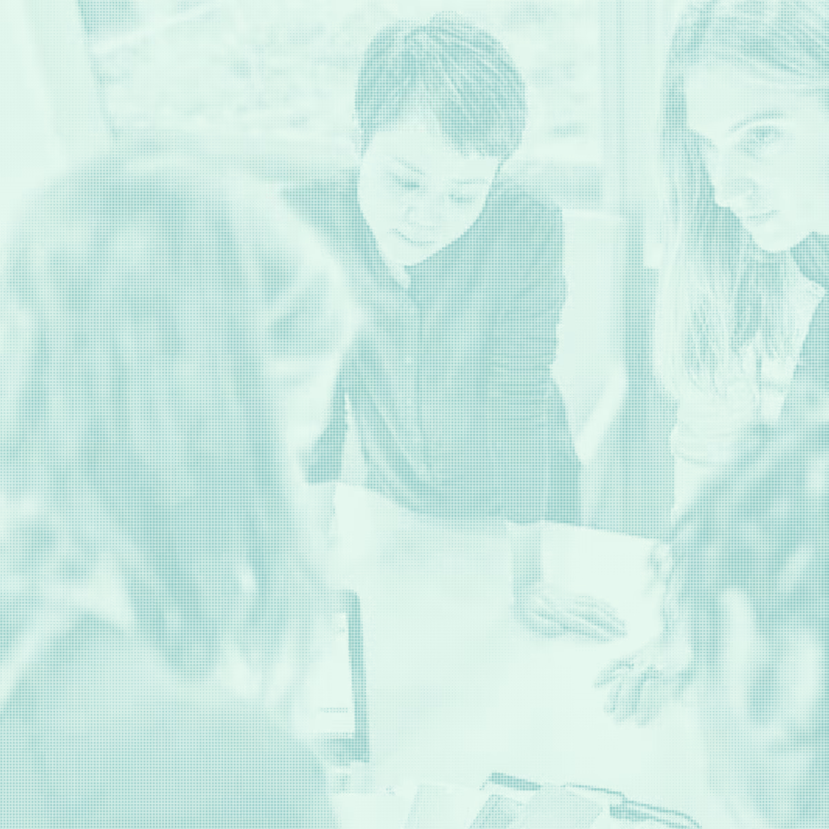 Team collaborating around a table