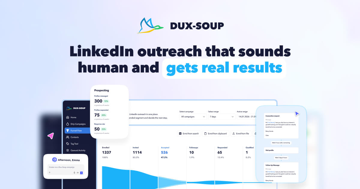 Dux-Soup screenshot 1