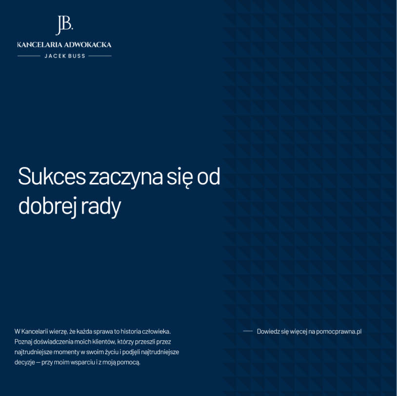 Sukces zaczyna sie od dobrej rady