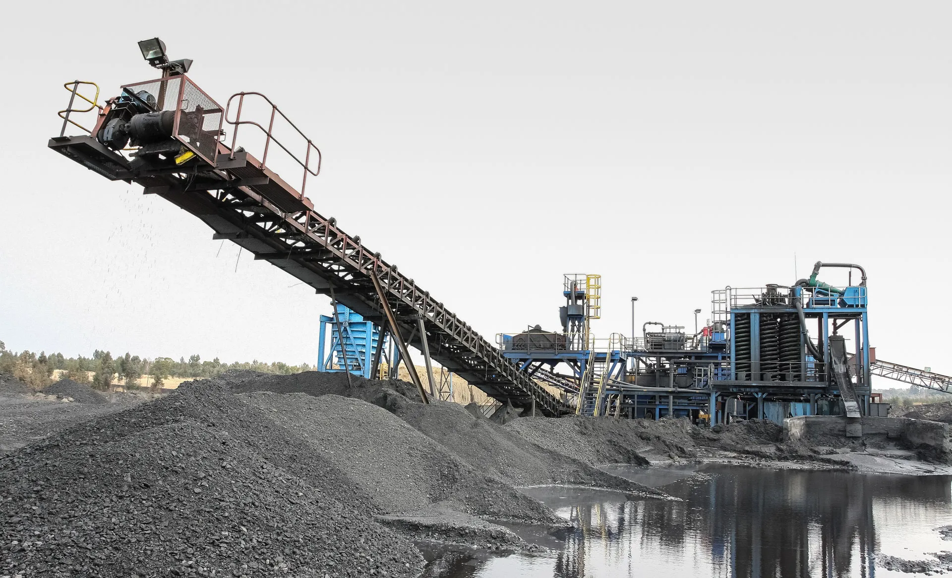 Mining plant and structural components