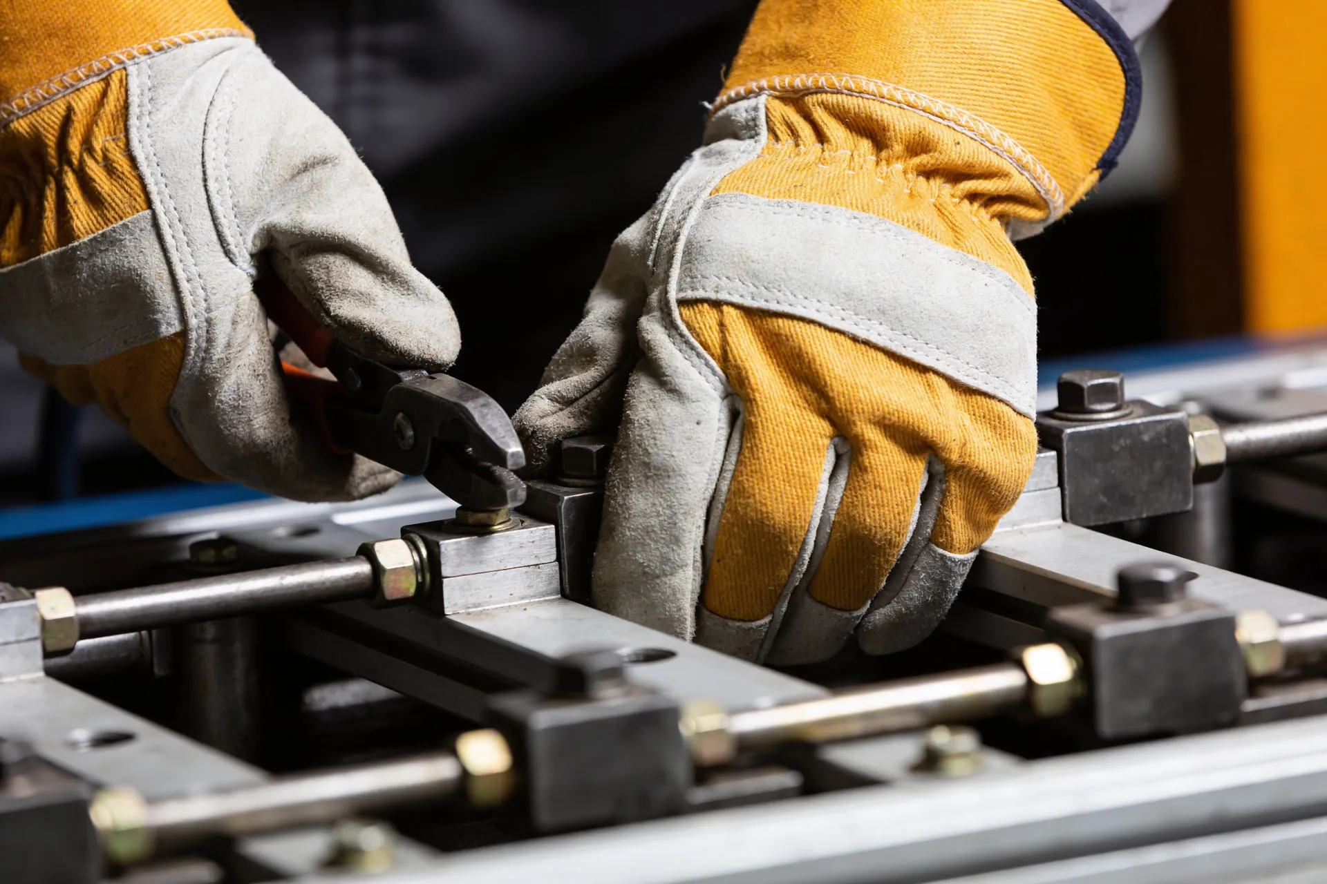Welded fabricated assembly