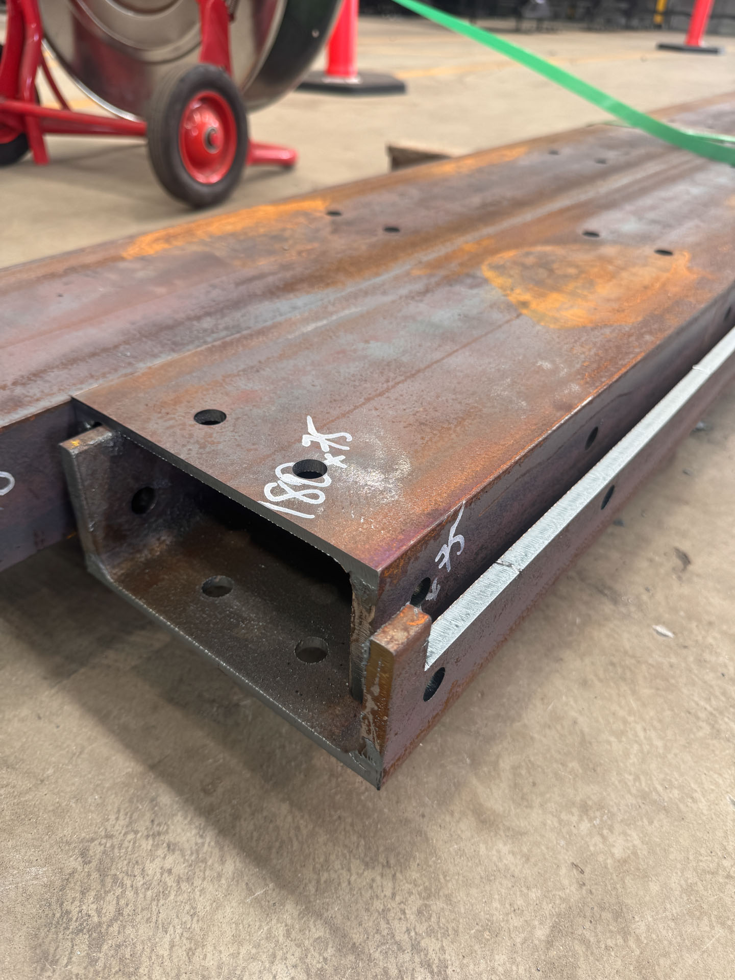 150 PFC mild steel for Steel Force
