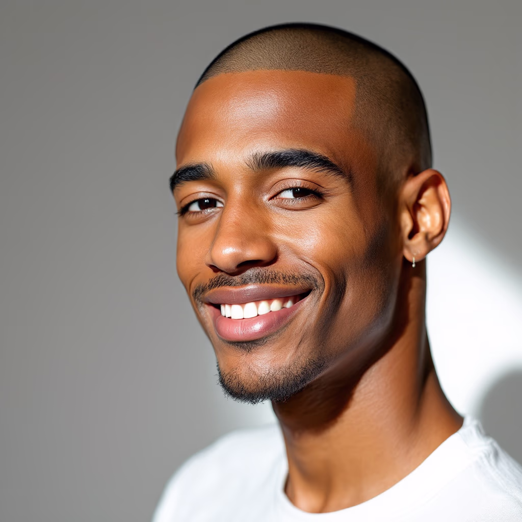 [headshot] image of customer (for a plumbing service)