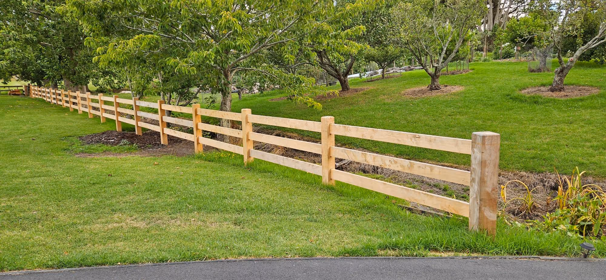 Post and Rail Fence