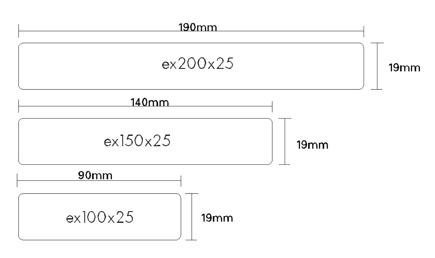 M/G, Pencil Round Corners