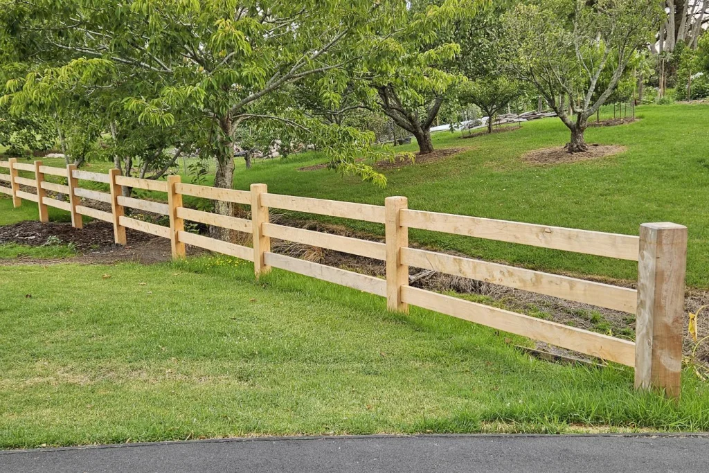 Post and Rail Fence