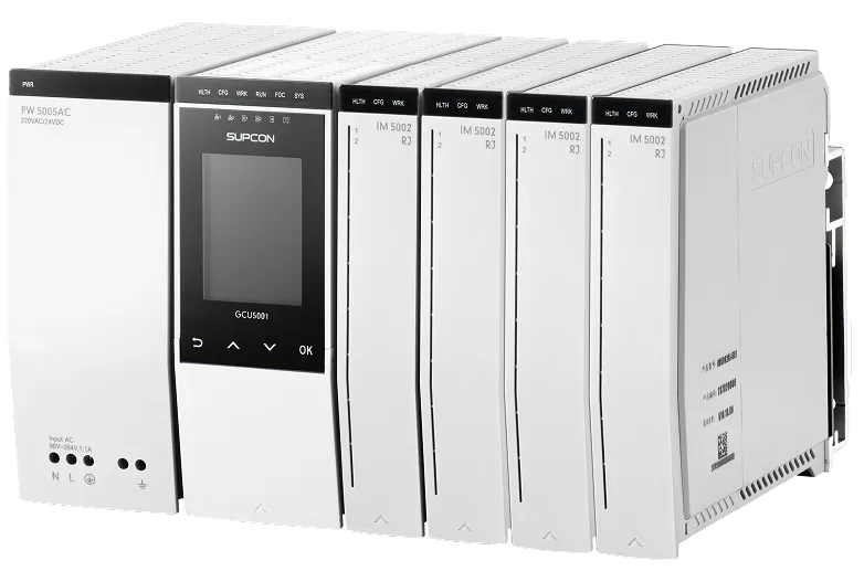 SUPCON G5Pro PLC with full redundancy and industrial Ethernet connectivity