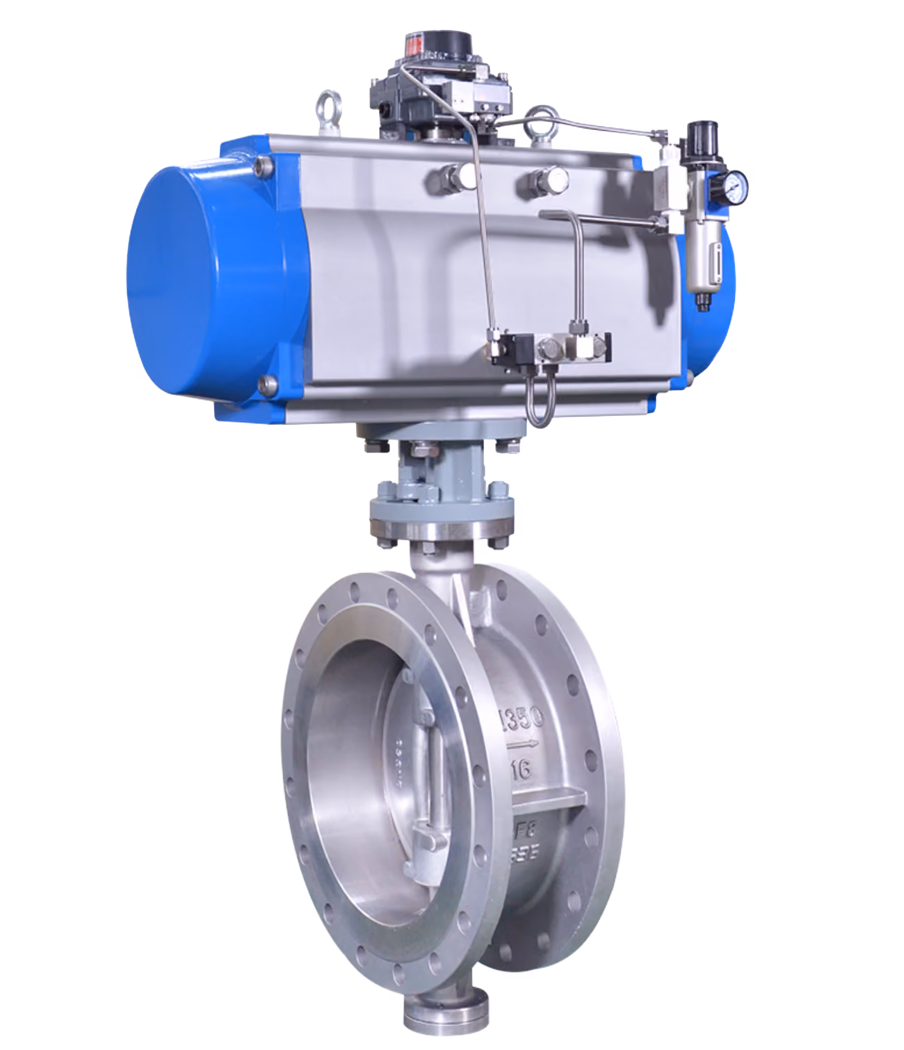SUPCON butterfly control valve for large-diameter pipeline applications