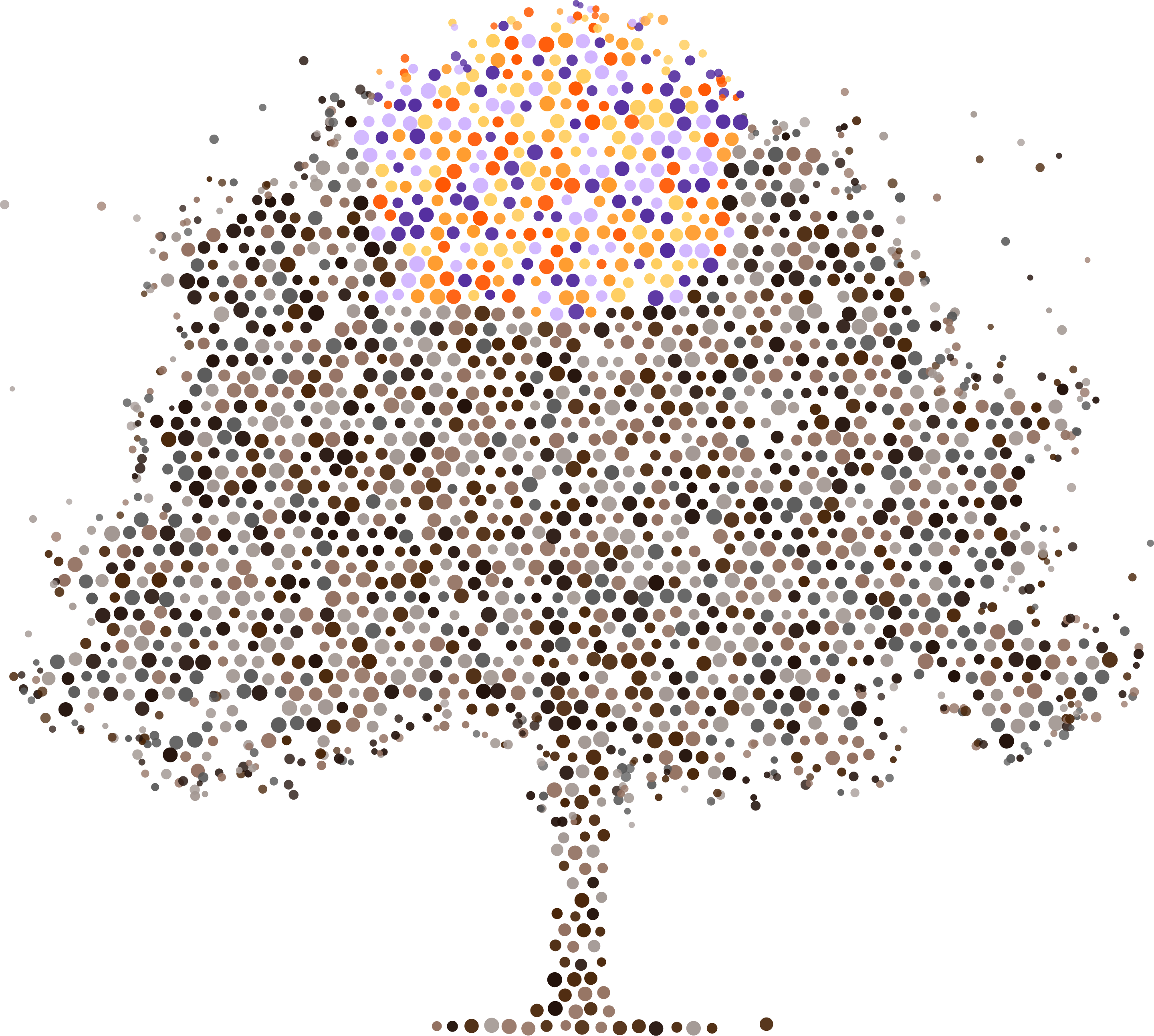 Dotted tree illustrating On-Page GEO Optimisation