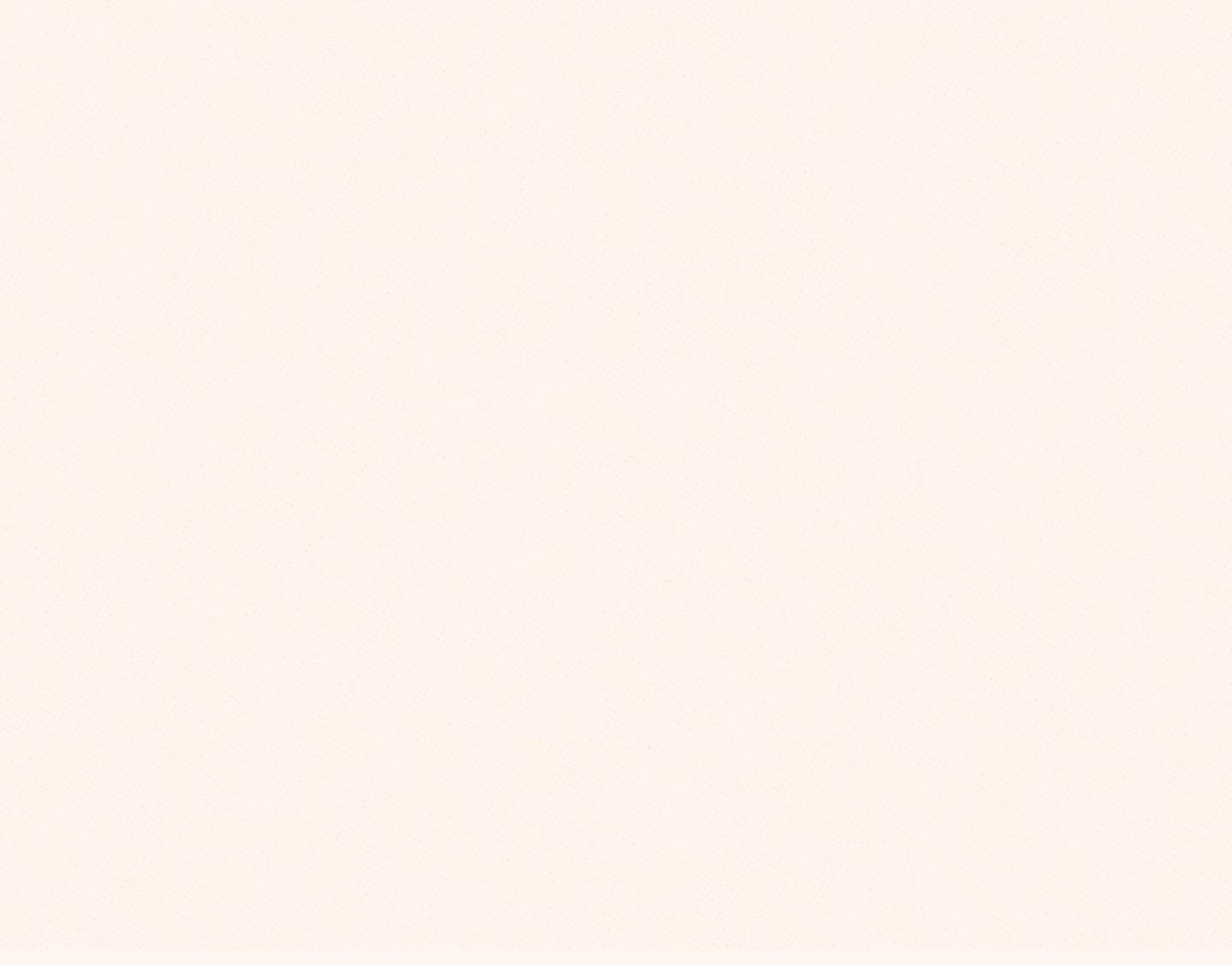 Light beige background with a subtle repeating diagonal pattern of small dots or texture.