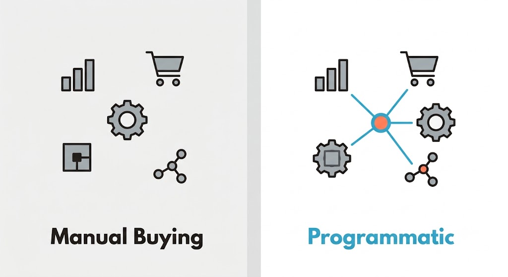 Manual vs. programmatic buying