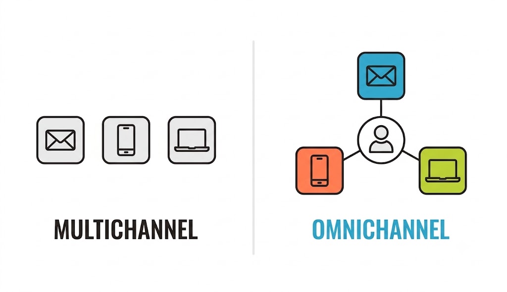 How Omnichannel Automation Differs from Multichannel Marketing