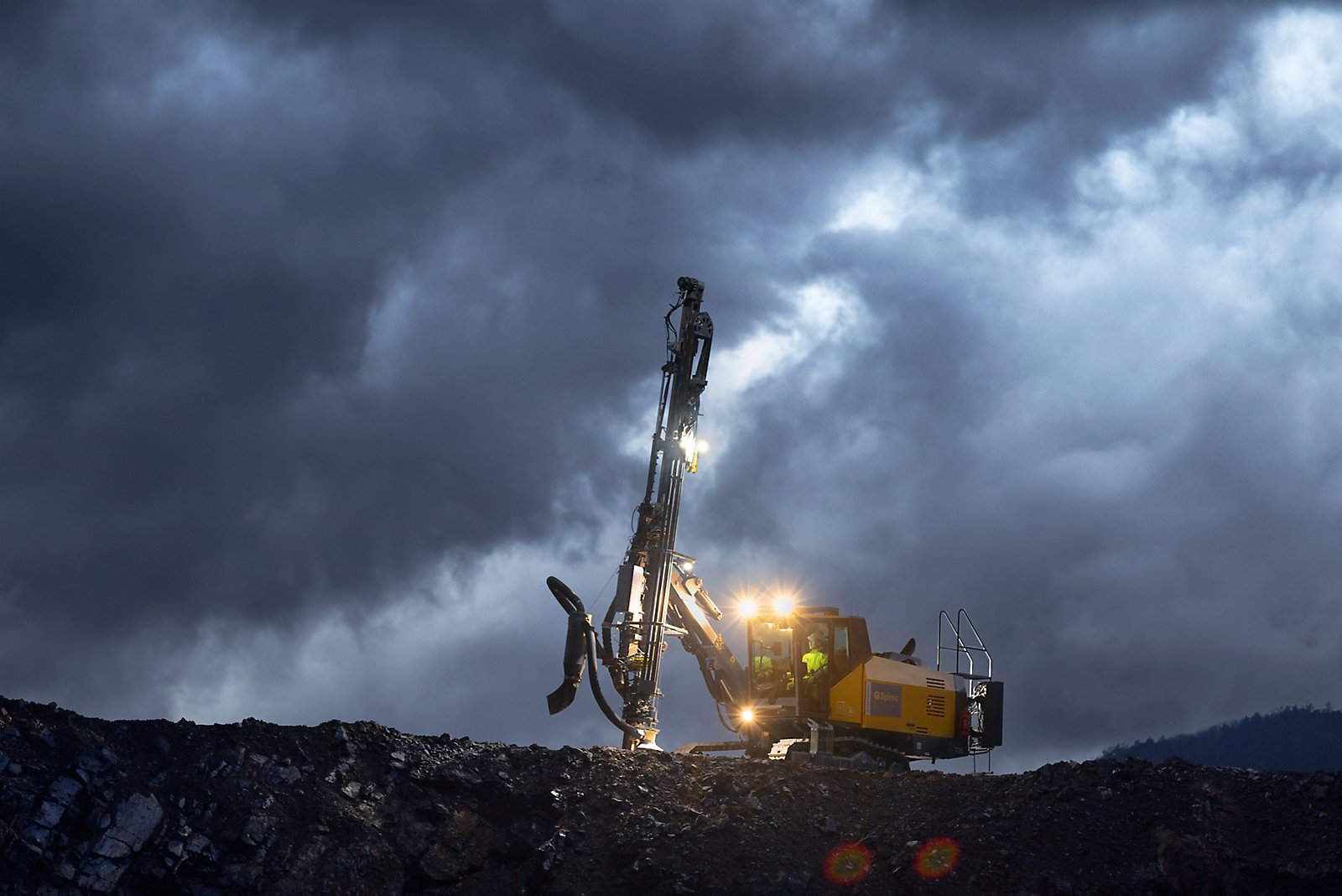 Epiroc PowerROC T35 surface drill rig