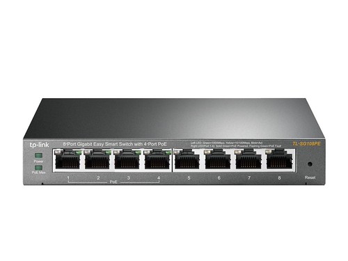 8-Port Gigabit Easy Smart PoE Switch