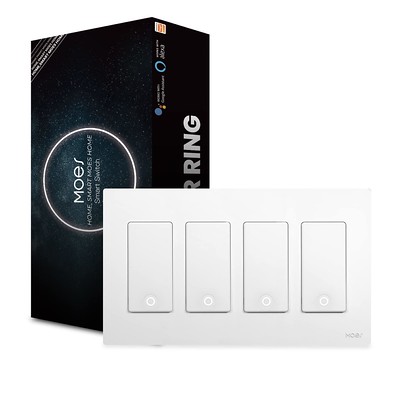 4-Gang Smart Wi-Fi Wall Switch