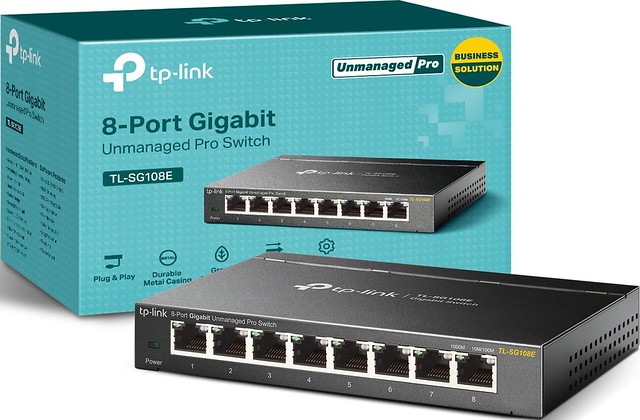 8-Port Gigabit Easy Smart Managed Switch