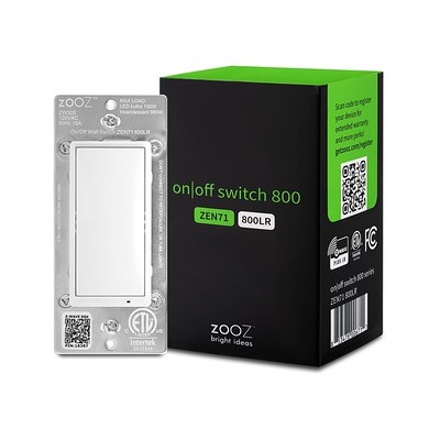700 Series Z-Wave Plus On-Off Switch, 3-Way/4-Way