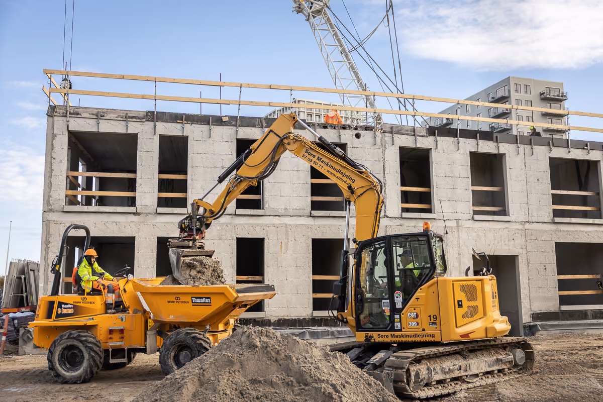 A construction site