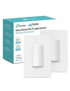 Wi-Fi Motion-Activated Smart Light Switch, 2-Pack