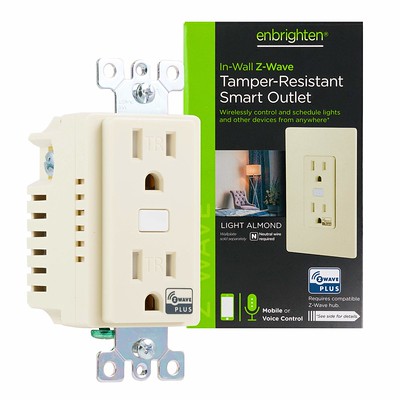 Z-Wave Plus Smart Receptacle