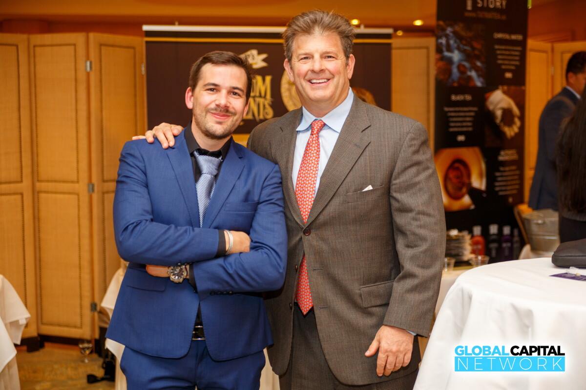 Josh Bois, CEO of Global Capital Network, at an investor networking event