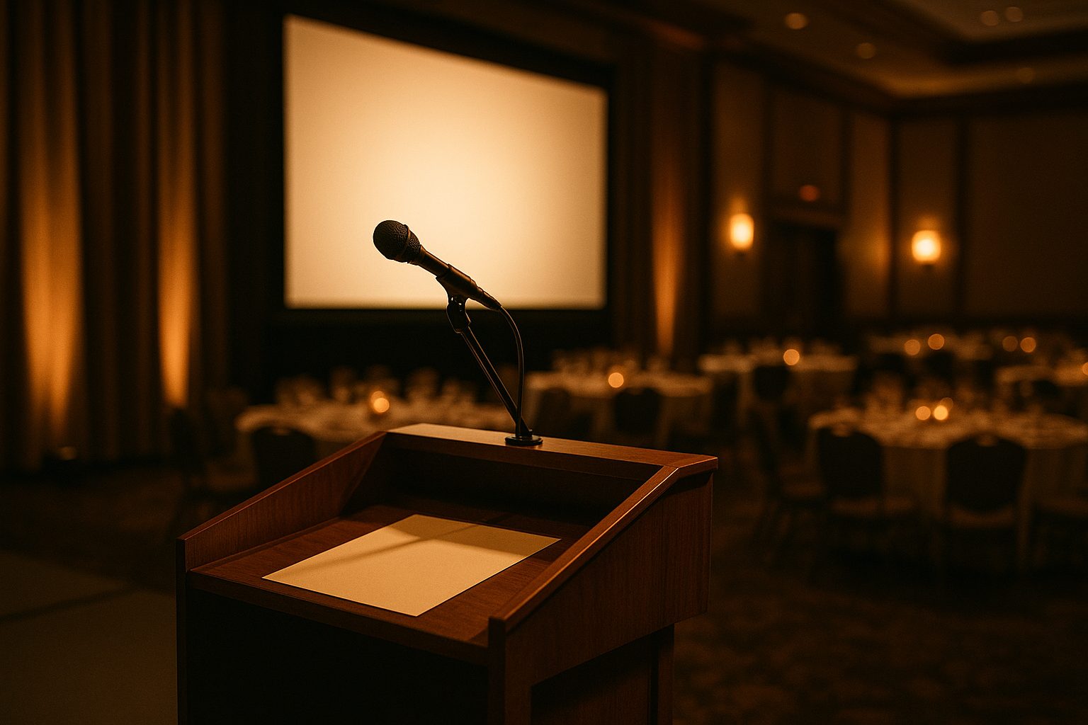 Attendees networking at a Global Capital Network investor conference in Newport Beach