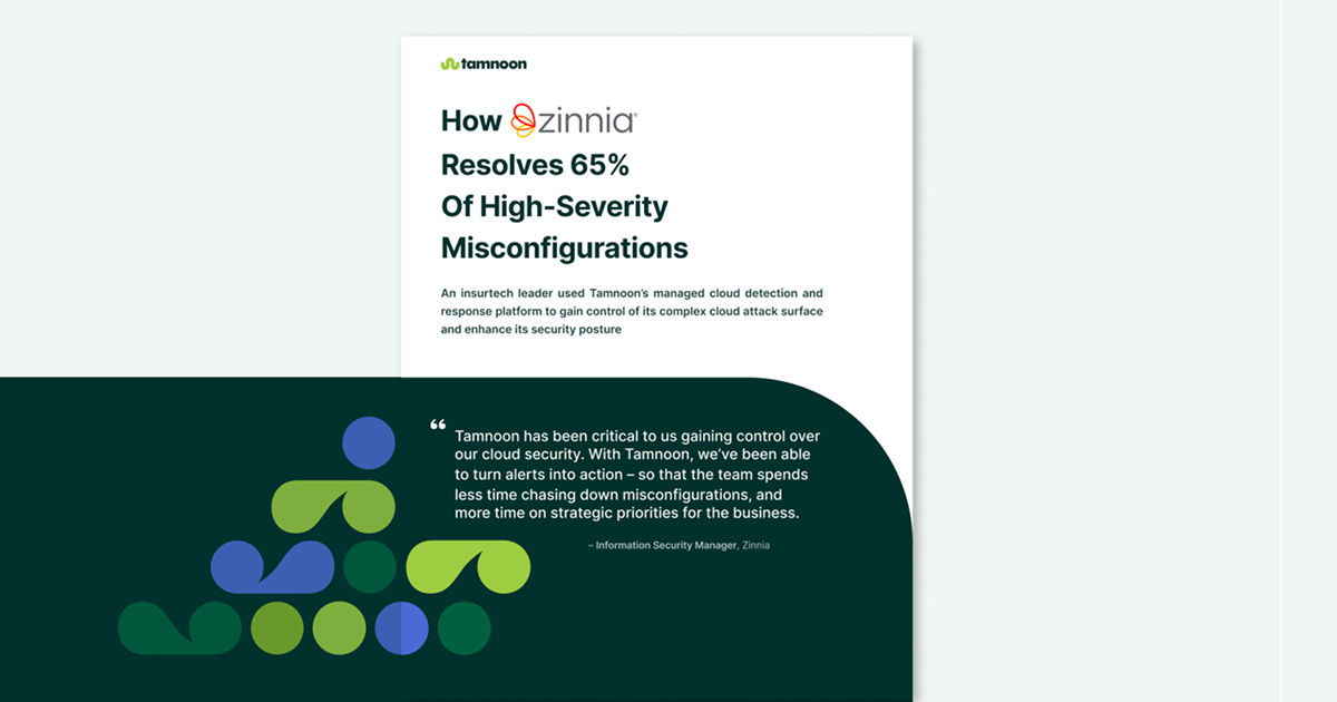 How Zinnia Resolves 65% of High-Severity Misconfigurations