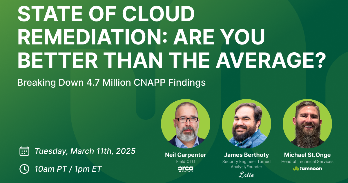 Watch: State of Cloud Remediation: Are You Better Than the Average?