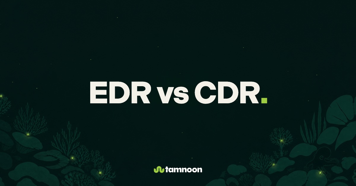 EDR vs CDR