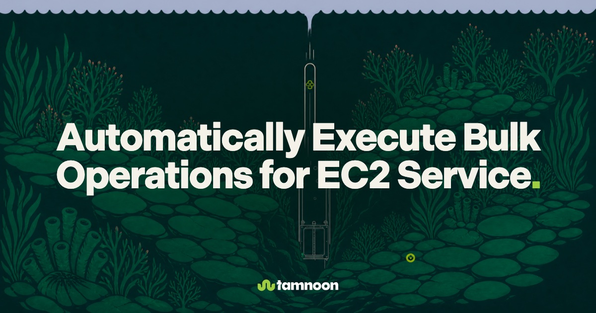 Automatically Execute Bulk Operations for EC2 Service