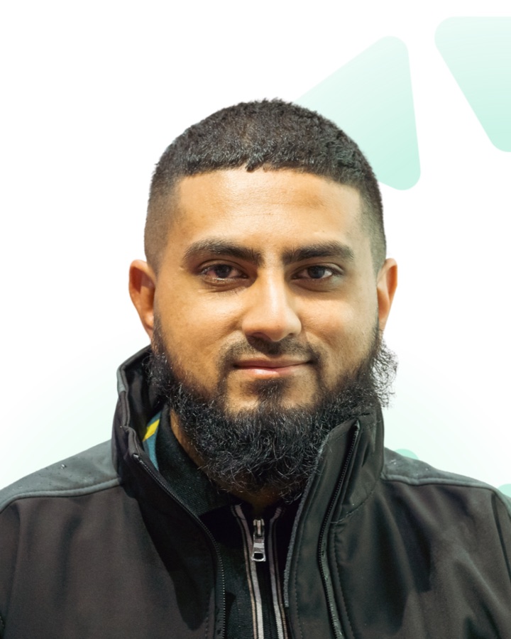 Headshot of Mohammad Hasan, DACI team member.