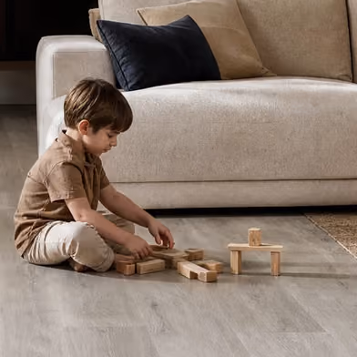 Interieur met een PVC-vloer van Enviro Flooring