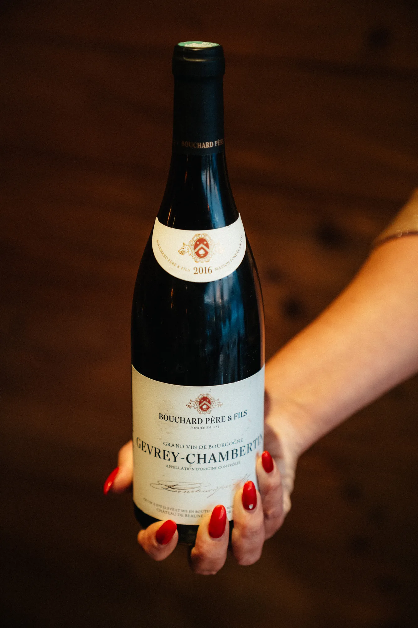 Cave a vin du restaurant Le 155 - diapositive 2
