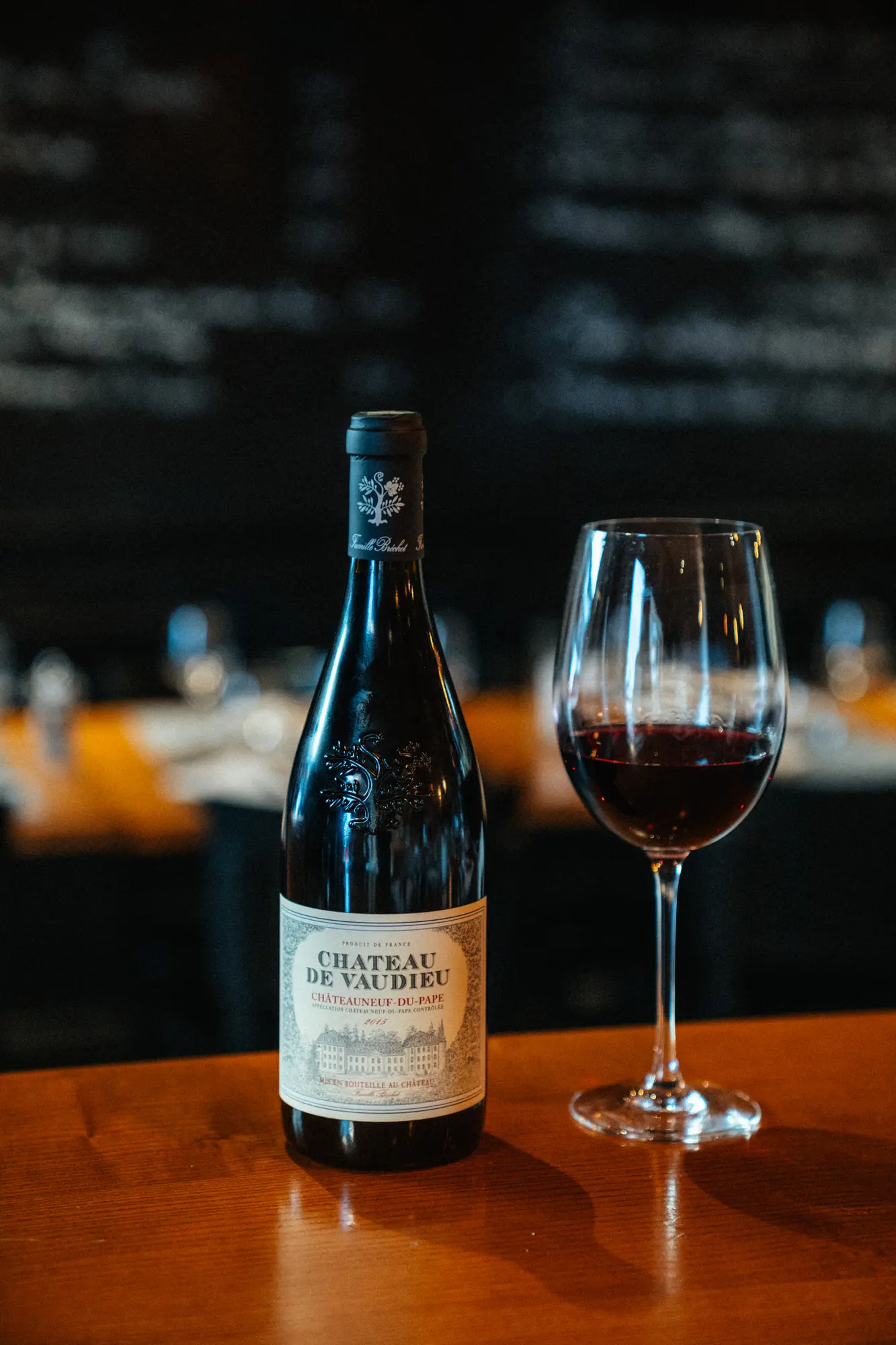 Cave a vin du restaurant Le 155 - diapositive 3