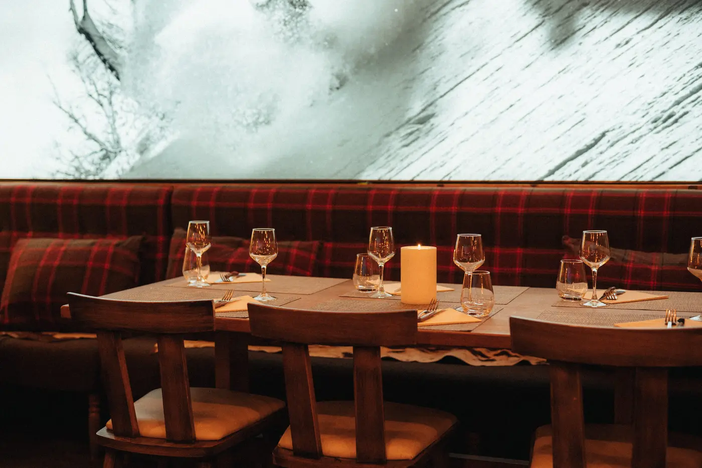 Culinary detail at Le 155 restaurant