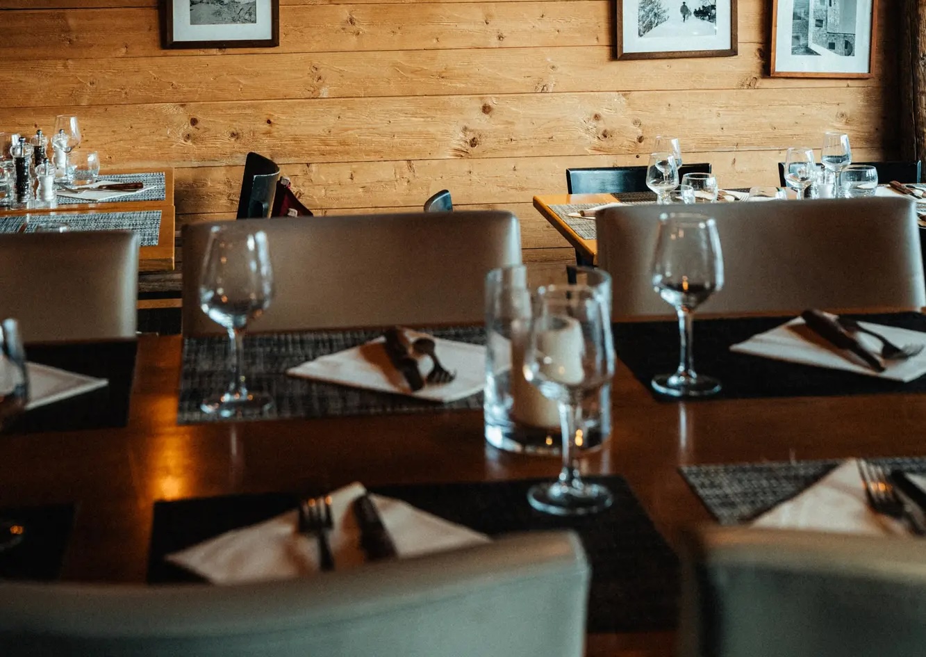 View of Le 155 restaurant in Avoriaz
