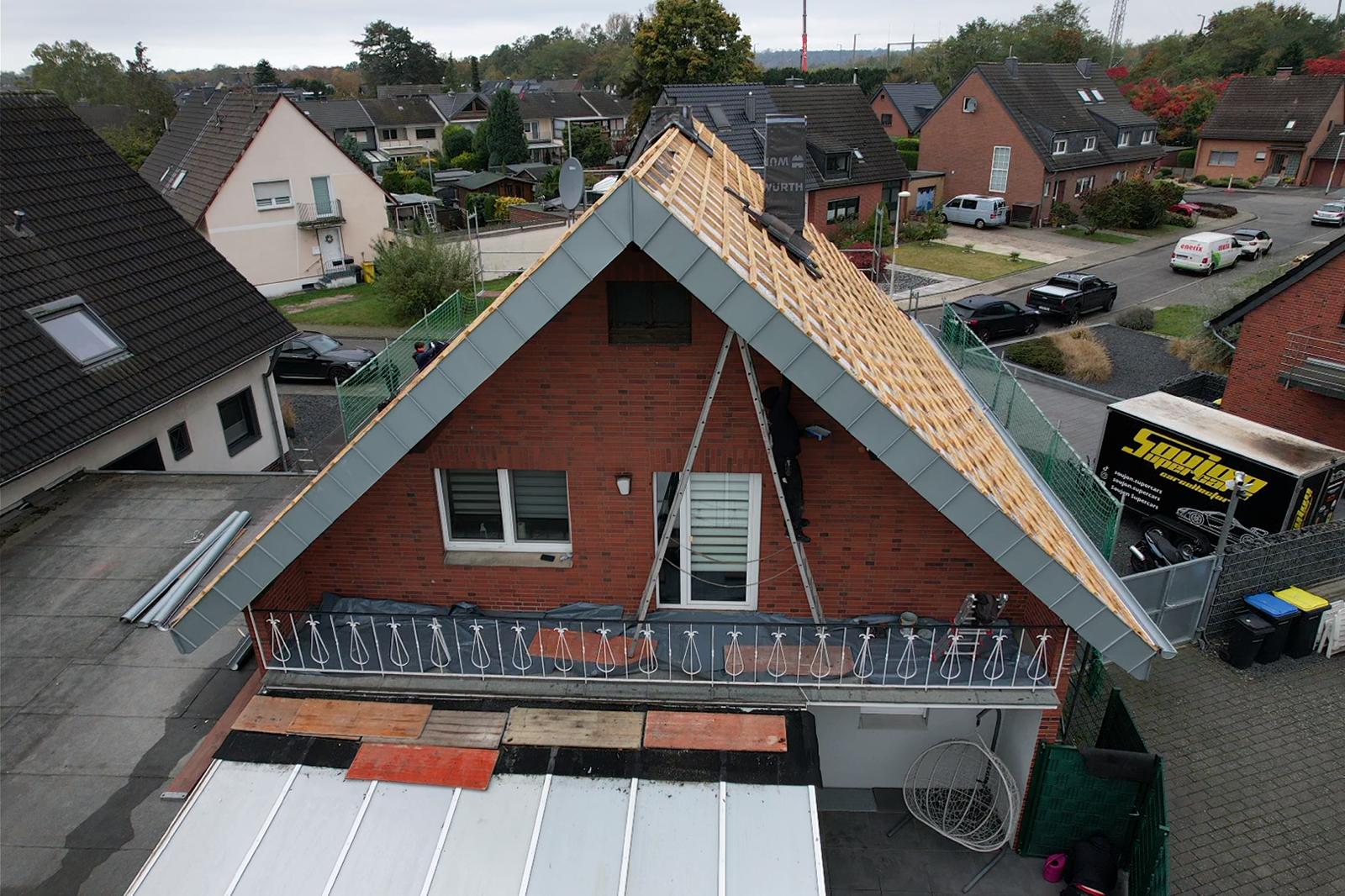 Altbau in Troisdorf – Komplettsanierung des Dachstuhls