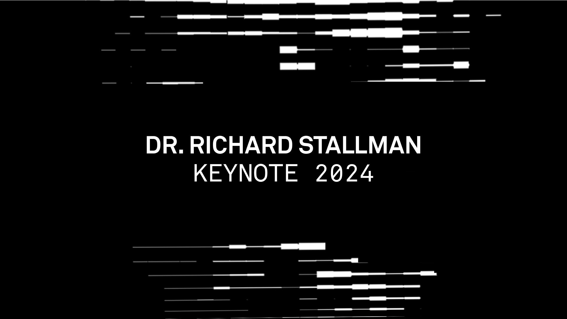 Dr Richard Stallman speaking at Web3 Summit