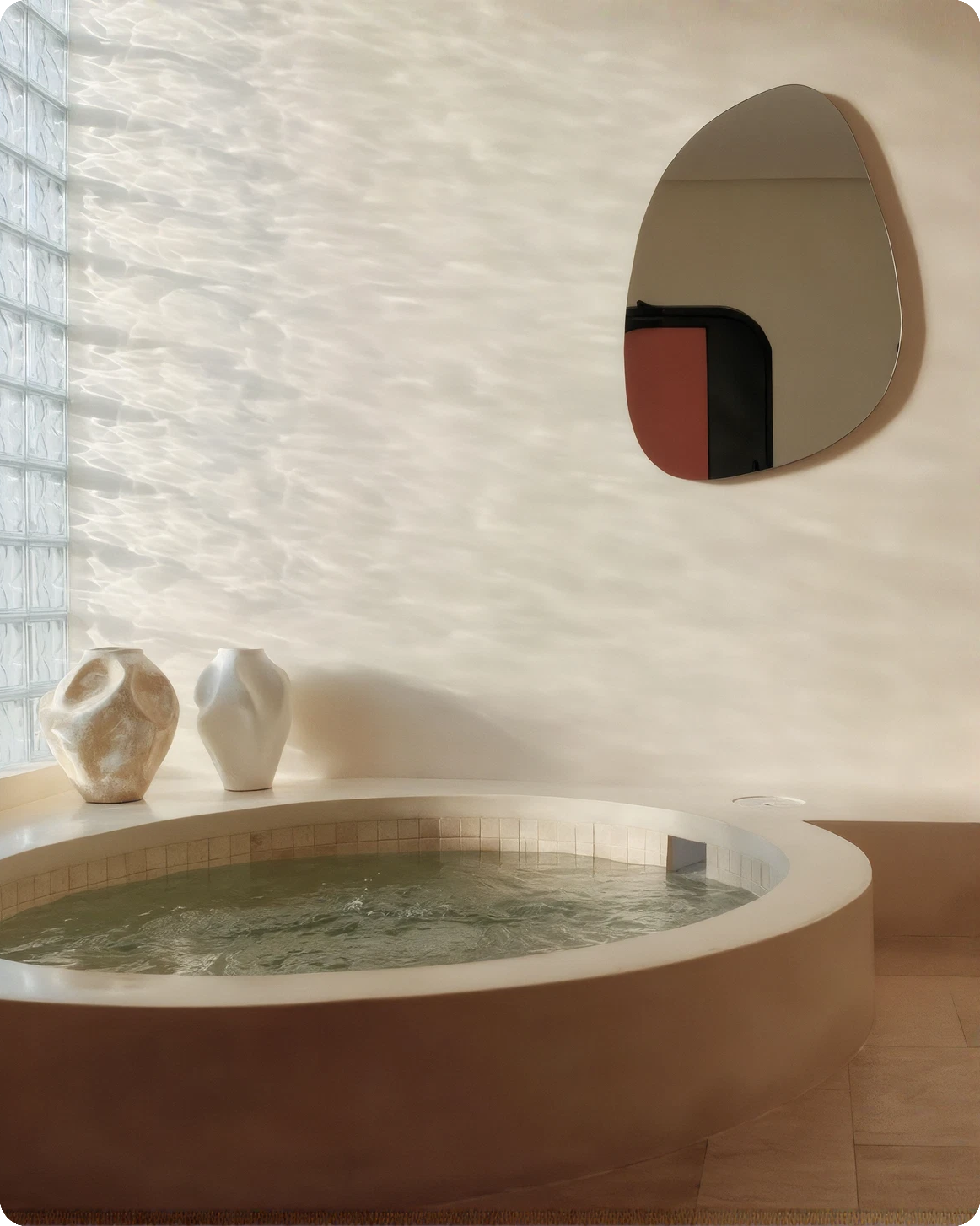 Spa treatment setting