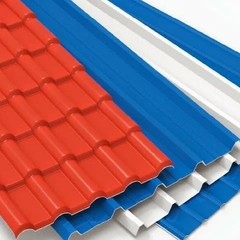 uPVC Tile Profile Roofing Sheet 3 layer