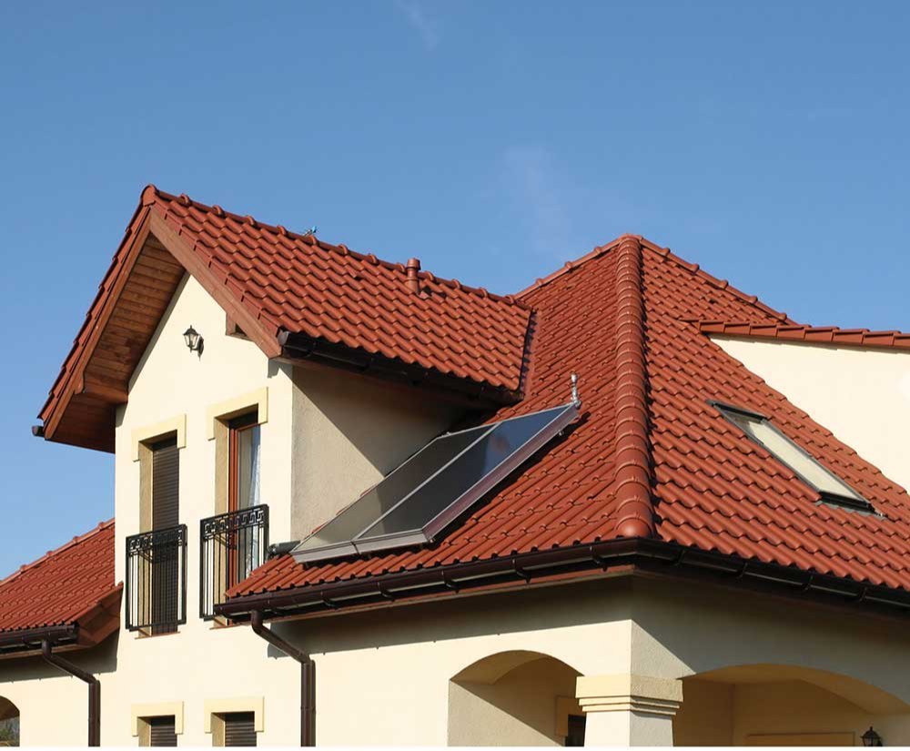 Onduvilla Roofing Tile - Shaded Brown
