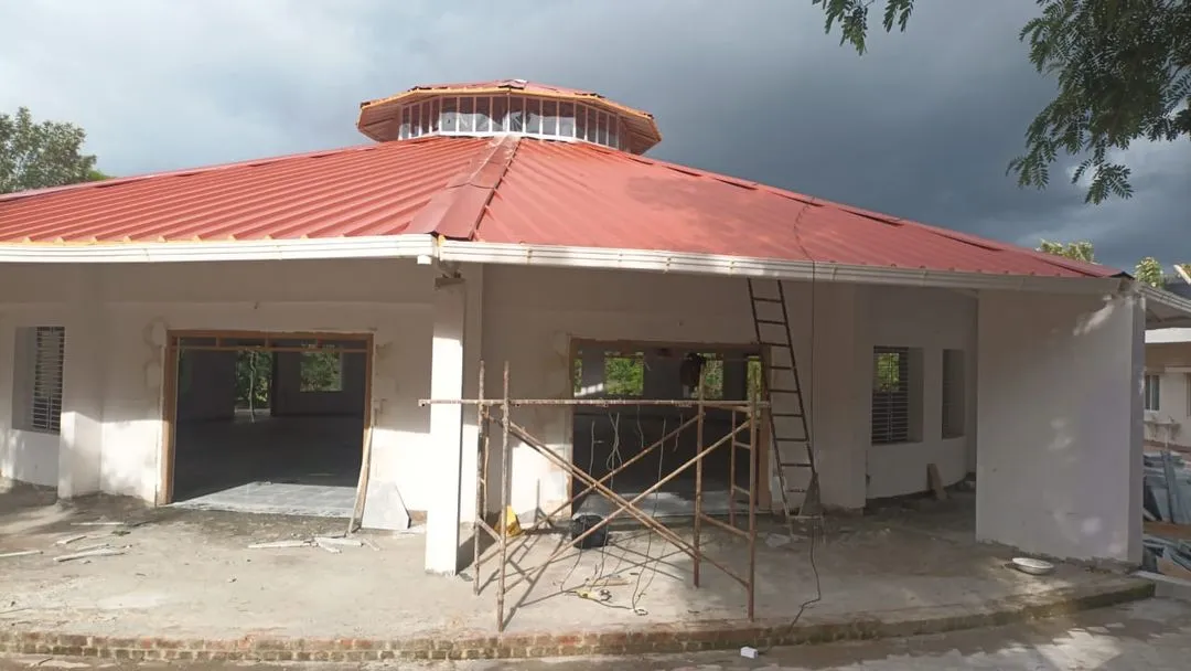 International Yoga and Meditation Centre roof