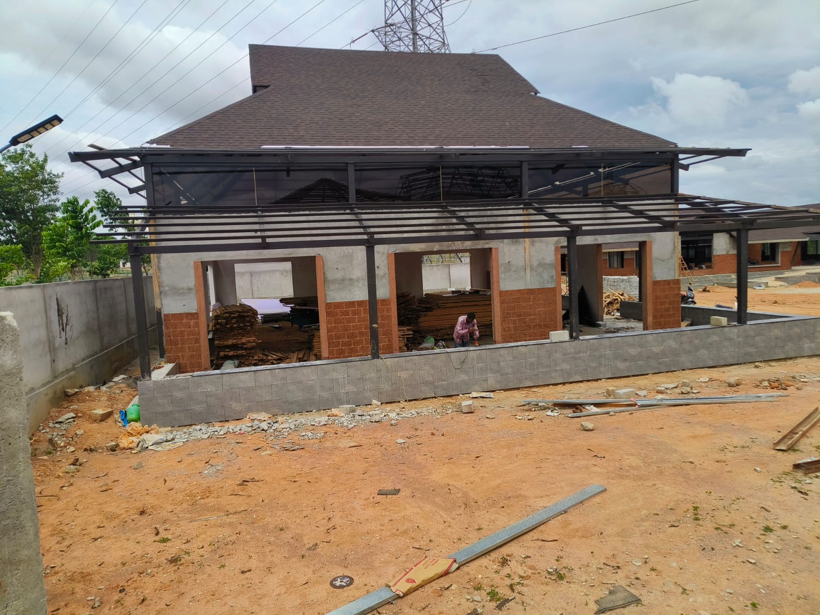 Completed architectural shingle roofing project by RoofMyWorld in North Bengaluru
