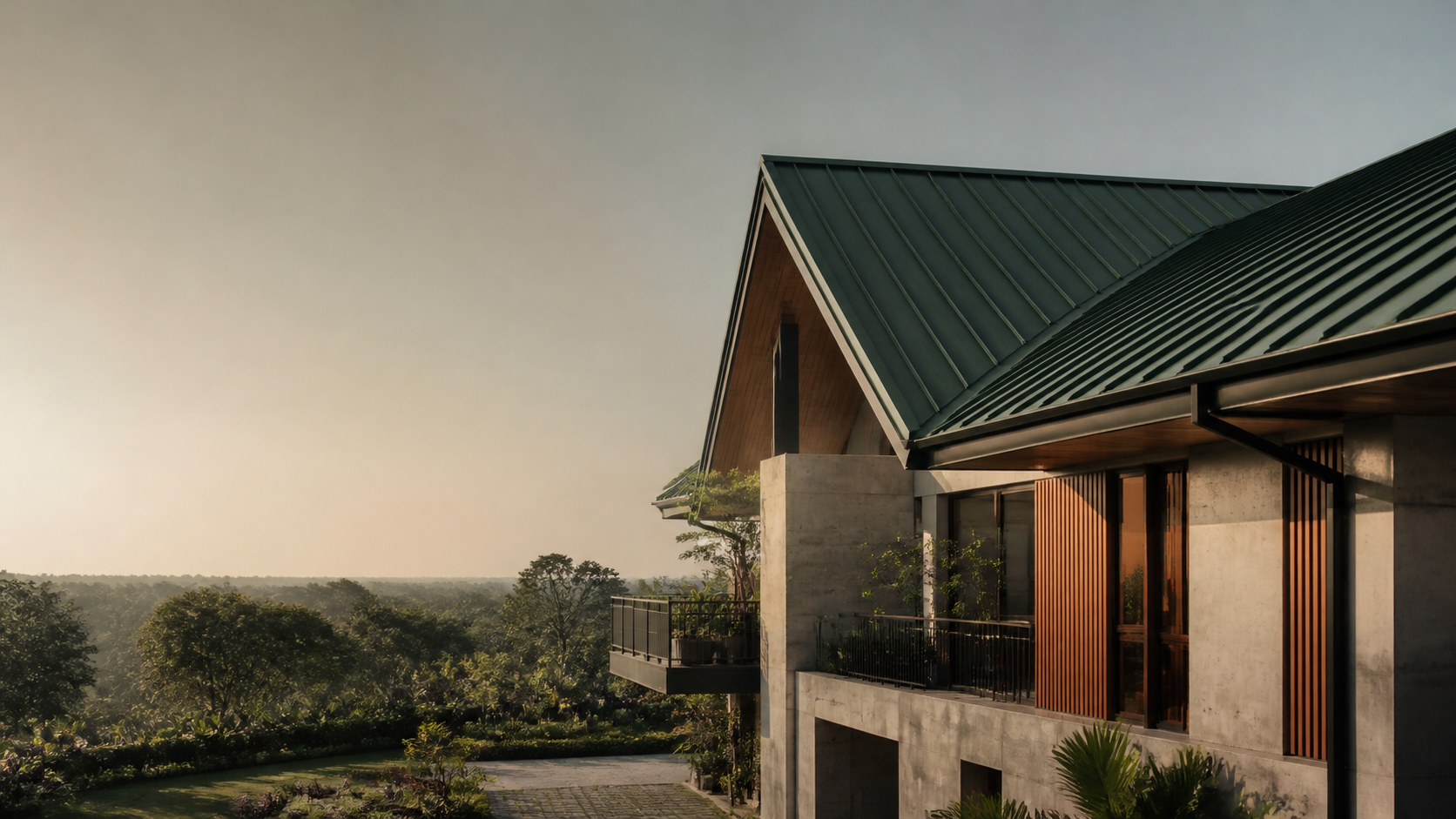 Roof structure prepared for a premium sloped roofing installation