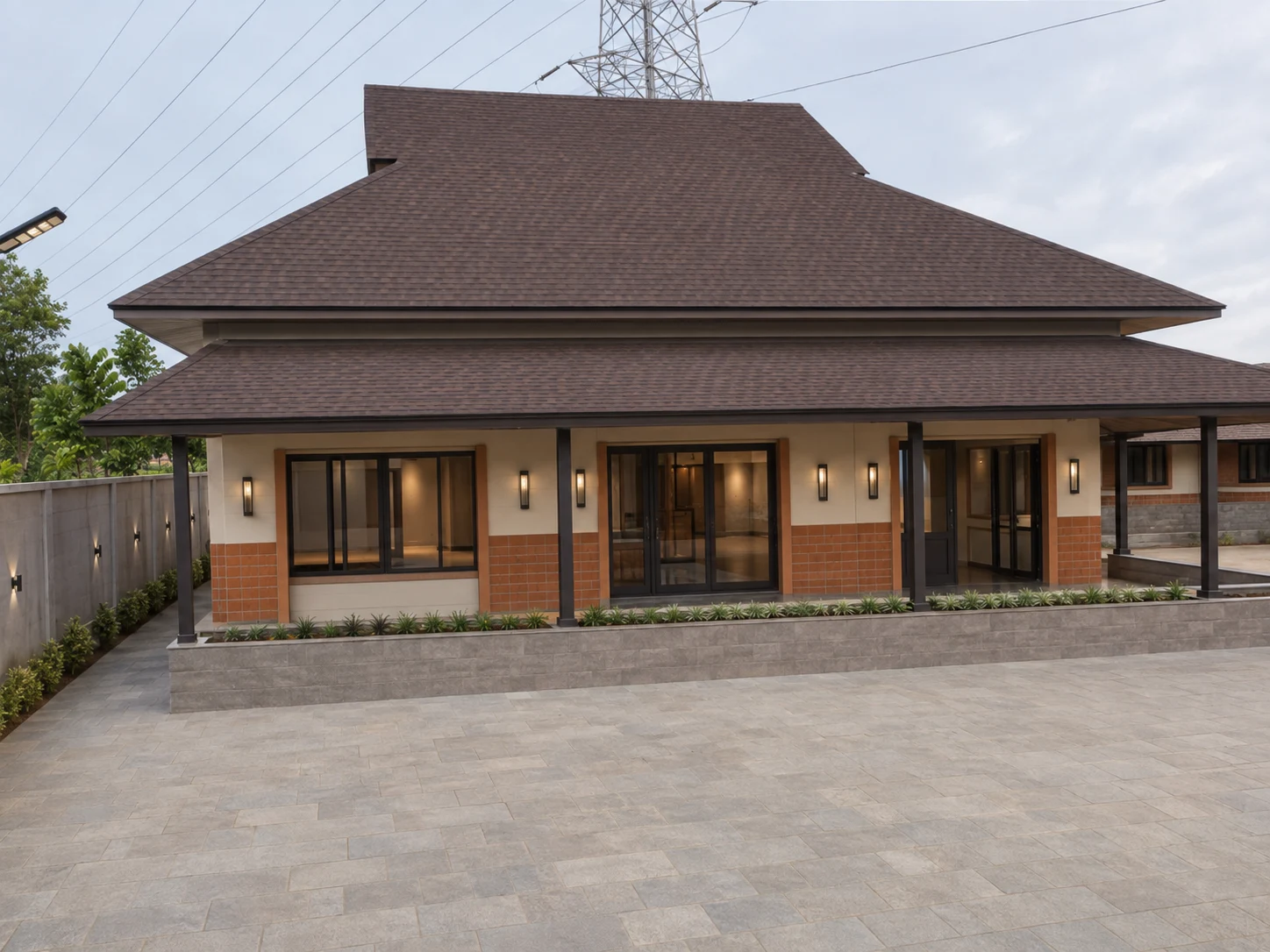 parisara roof — Design visualisation showing proposed finishes