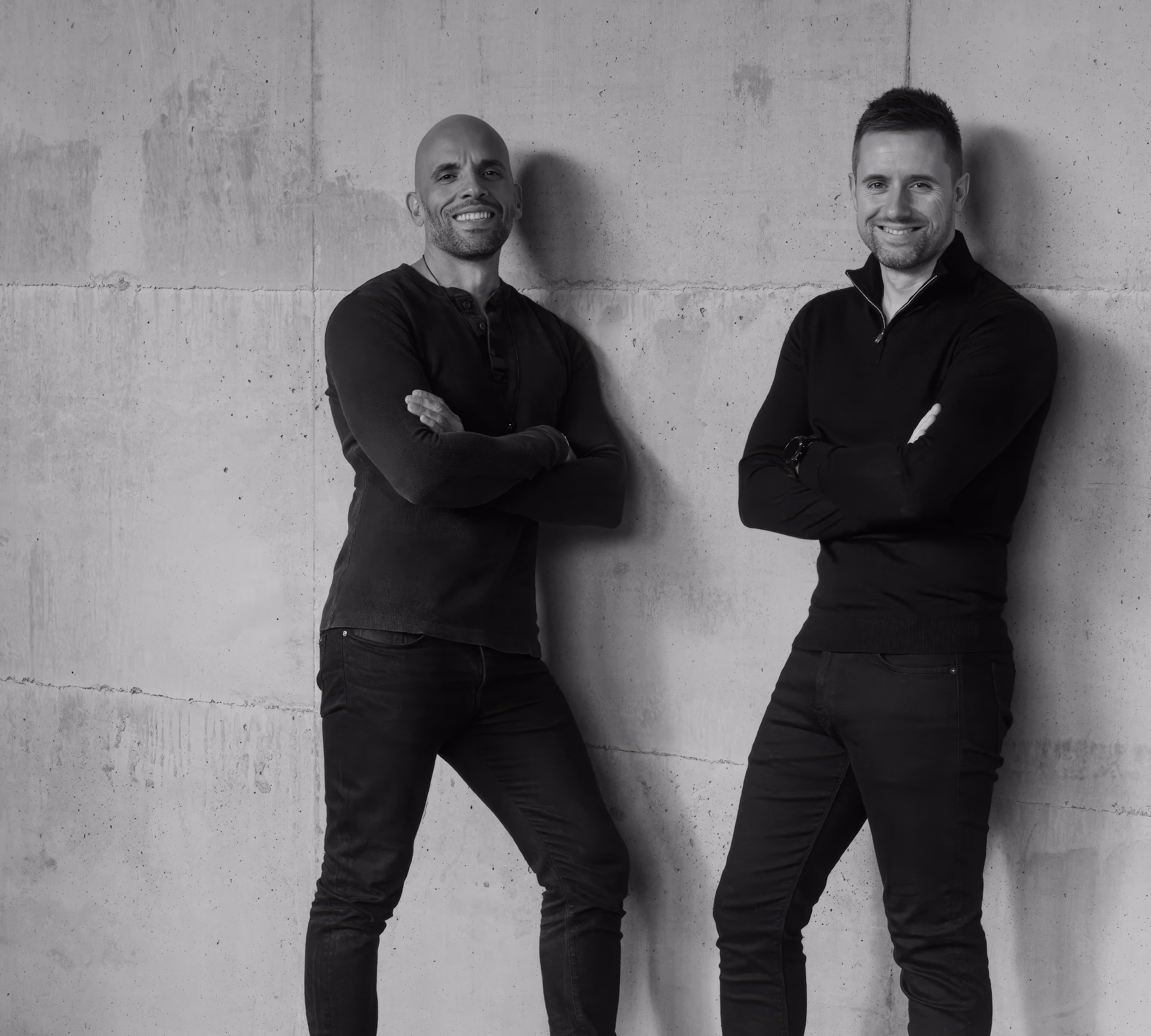 João Dias and Patrick Carton, co-founders of ENNUA