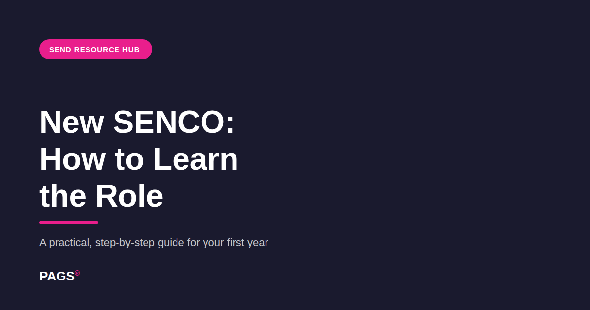 New SENCO: How to Learn the Role
