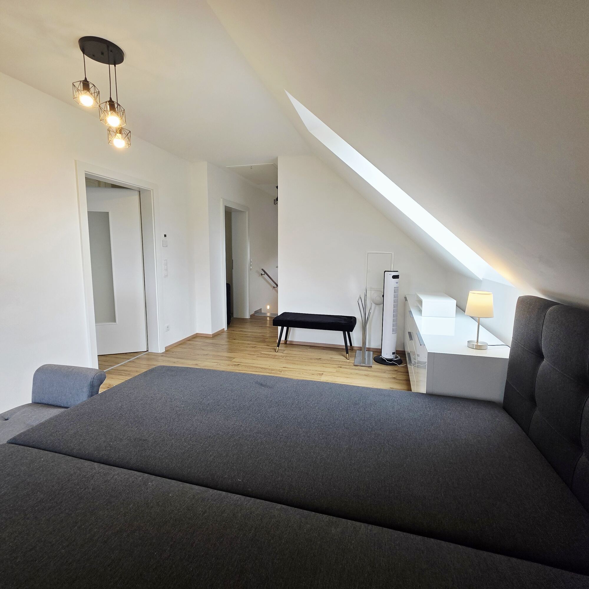 Wohnraum im Dachgeschoss